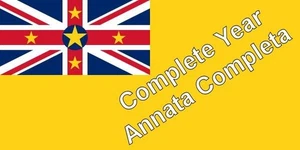 NIUE 1991 Annata Completa - Complete yearset 11v + 1 BF MNH** - Picture 1 of 1