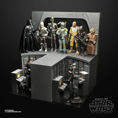 Star Destroyer Bridge Diorama 1:18 TVC 1:12 Black Series Star Wars NO FIGURES! - Image 1 of 4