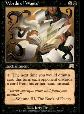 Onslaught #182 Words of Waste - Image 1 of 2