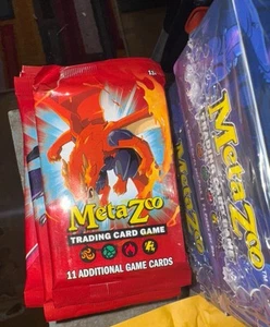 MetaZoo 4 Sealed Booster Packs NEU 2025 MZ Base Set Possible Rares Foils Mothman - Bild 1 von 2