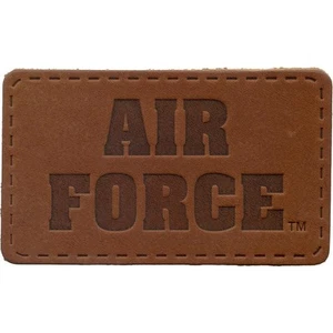 U.S. Air Force USAF Leder 3,5"x2" Bügelbild Patch - Bild 1 von 1