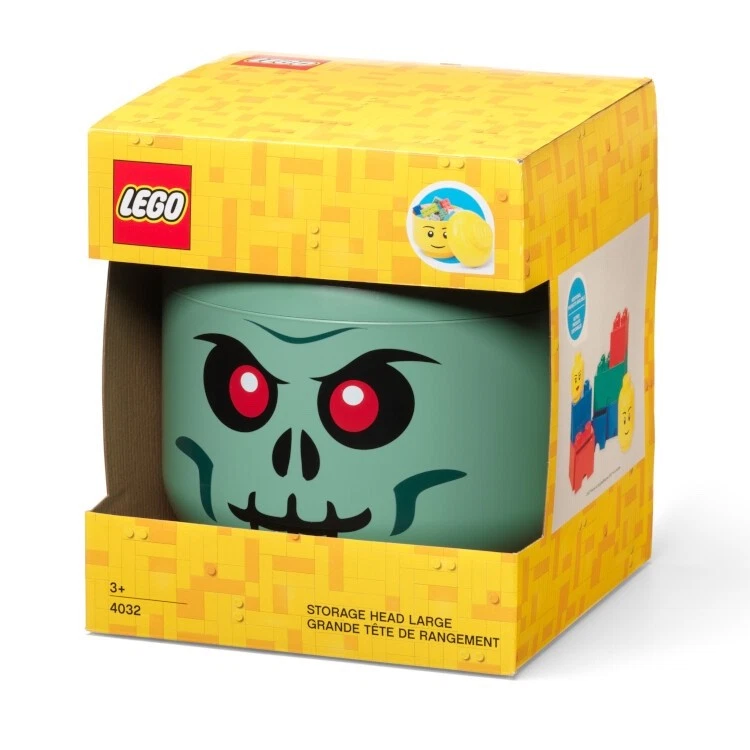 LEGO Storage Products 40320811 Large Head Green Zombie