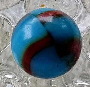 5/8" Peltier Spider Man Marble In Mint Condition. - Picture 1 of 8