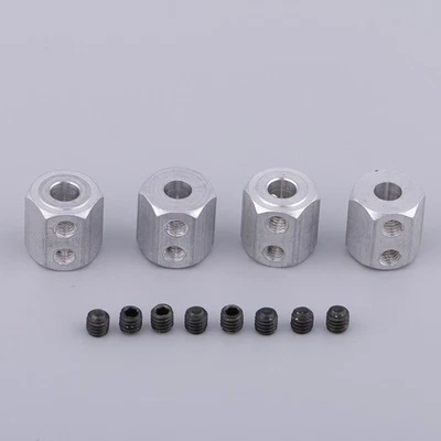 4Pcs RC Buggy Wheel Rim Hex Adapter Coupling 08065 12mm  /10th HSP 9417 - Image 1 of 4