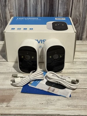 (2) Cámara WiFi Inteligente TOPVISION HD D20 Cámaras - Aplicación Tris Home - Excelente Estado Foto 1 de 4