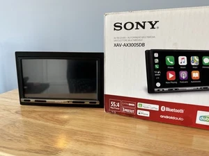 Sony XAV-AX3005DB DAB, Bluetooth, Carplay, Android con todo el cableado Audi - Imagen 1 de 6