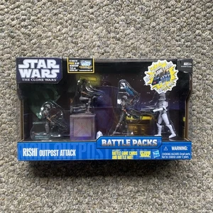 Star Wars Clone Wars Battle Packs 2009 Rishi Outpost Attack - Picture 1 of 6