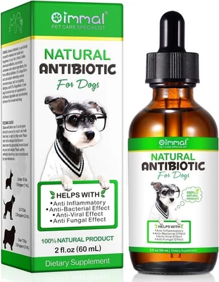 SACRED LILY Dog Antibiotic Natural Antibiotics for Dogs Pet Love Dog Health Dog Supplement