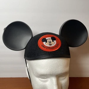 Walt Disney World Mickey Mouse Ohren Mütze Classic Patch schwarz Erwachsene Gr. 56 cm - Bild 1 von 8