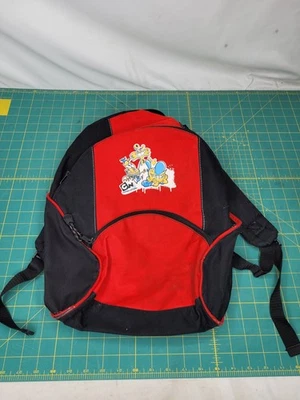 Mochila de colección Cartoon Network Foster's Billy And Mandy roja y negra usada Foto 1 de 4