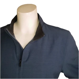 Travis Mathew Men's Size Large Navy Blue Lightweight Full Zip Jacket - Picture 1 of 13