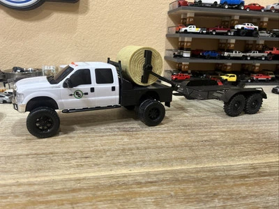 Custom 1/20 Scale Ford F-350 Flatbed With Trailer  - Image 1 of 4