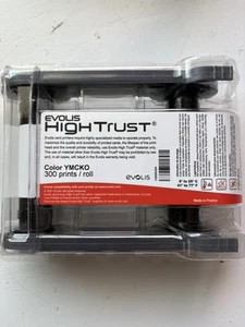 Evolis High Trust R5F008AAA Color Ribbon YMCKO for Primacy Elypso 300 Images - Photo 1/3