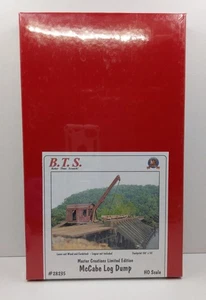 BTS 28235 HO Scale McCabe Lumber Co. Log Dump Laser-Cut Modellbausatz - Bild 1 von 2