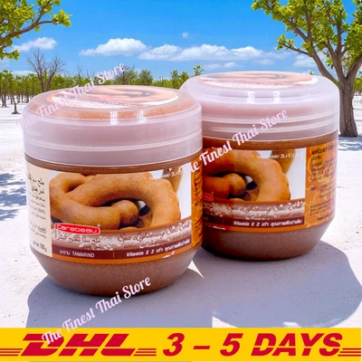 Exfoliante aclarador de sal de tamarindo Carebeau Spa, exfoliante corporal Jumbo 700 g paquete de 2 Foto 1 de 3