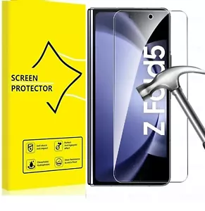 For Samsung Galaxy Z Fold 6, Z FOLD 5 Screen Protector Tempered Glass - Picture 1 of 8