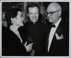 George Christy (Reporter), Mark Burnett ORIGINAL PHOTO HOLLYWOOD Candid 1538 - Picture 1 of 2