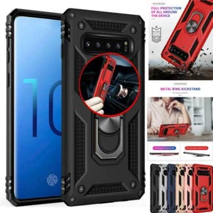 Funda para Samsung Galaxy S21+ Ultra S10 Plus 360° con soporte de anillo magnético - Imagen 1 de 19