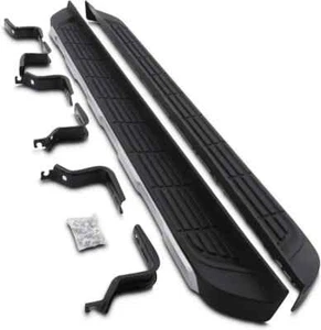 NUOVE PEDANE STILE OEM - GRADINI LATERALI - COPPIA PER FORD RANGER T6 2012-2022 - Foto 1 di 20