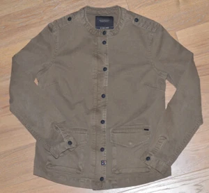 Scotch & Soda Maison Scotch utility jacket size M Moto Brown Cotton - Picture 1 of 6
