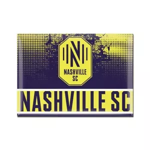 TWO (2) NASHVILLE SC, 2.5" X 3.5" METAL MAGNETS FROM WINCRAFT - Picture 1 of 1