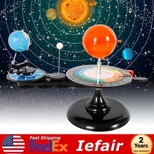 Solar System Sun Earth Moon Orbital Model Kit Astronomy Education Gift Kid Toy - Picture 1 of 8