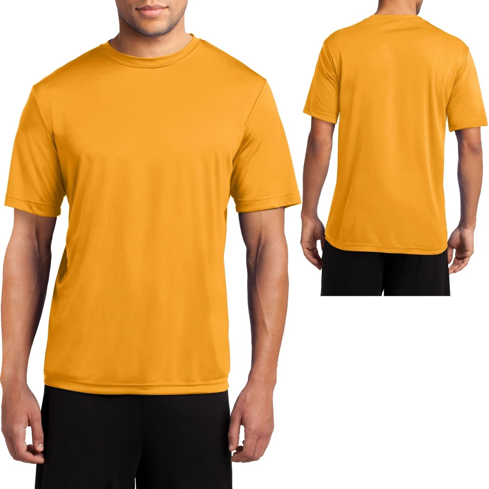 Camiseta absorbente de humedad para hombre Camiseta de rendimiento de entrenamiento S, M, L, XL, 2X, 3X, 4X  Foto 1 de 1