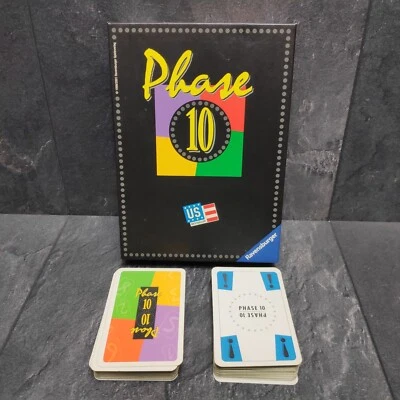 Phase 10 Kartenspiel US Bestseller Ravensburger Gesellschaftsspiel 2001  - Bild 1 von 3