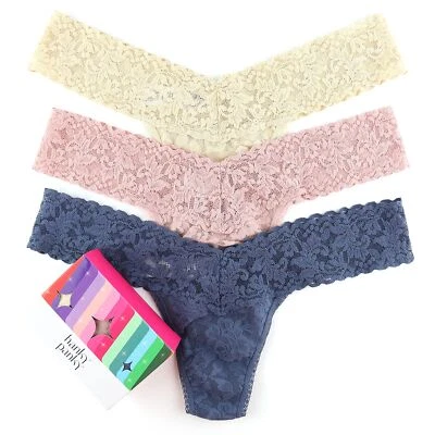 hanky panky 298569 Women Low Rise Three Pack, Holiday 2021, One Size - Image 1 of 3