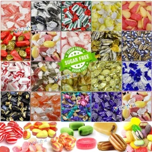 Mezcla de dulces duros SIN AZÚCAR - ELIGE y MEZCLA DULCES ENVUELTOS SURTIDOS 250g-6kg - Imagen 1 de 7