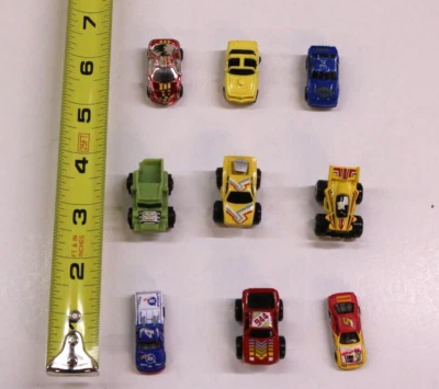 Micro Machines Set of 9 Car Miniatures - Image 1 of 4