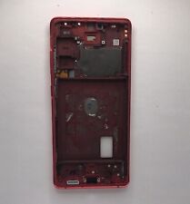 Marco intermedio chasis de pantalla Para Samsung Galaxy S20FE Desmontaje Rojo