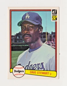 1982 Donruss Baseball Dave Stewart #410 Rookie Nm/Mt Free Shipping!! - Picture 1 of 2
