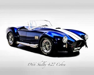 Oldtimer - 1966 Shelby 427 Cobra - Print - Bild 1 von 4
