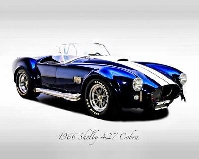 Классические автомобили - 1966 Shelby 427 Cobra - печать - Изображение 1 из 4