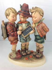 Große 10" Hummel #170 SCHULJUNGEN TMK2 gravierte Krone Vollbiene Top - Bild 1 von 12