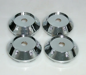 NEU 4x Chrom MK009 Nabenkappen Nabendeckel Ø 68 mm für Alufelgen z.B. eMotion - Bild 1 von 3