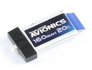 Avionics 1S batteria LiPo 160 mAh 3,7 V batteria di volo Molex sistema a innesto ORI60098 - Foto 1 di 4