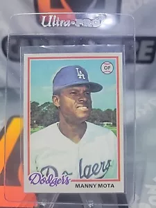 1978 Topps Manny Mota Los Angeles Dodgers #228 - Foto 1 di 2