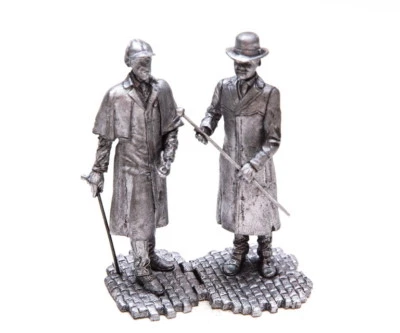 Tin 54mm Sherlock Holmes and Dr. Watson. Sir Arthur Conan Doyle stories 1:32 - Image 1 of 4