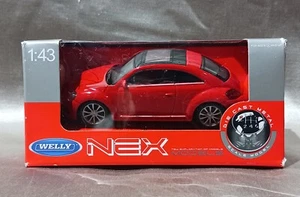 WELLY NEX: "Volkswagen- The Beetle" 1:43 Diecast NIP - Picture 1 of 4