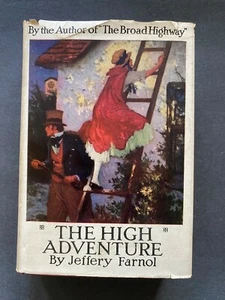 Das hohe Abenteuer, von Jeffrey Farnol - 1926 - Nachdruck Ed Vintage Hardcover Buch - Bild 1 von 12