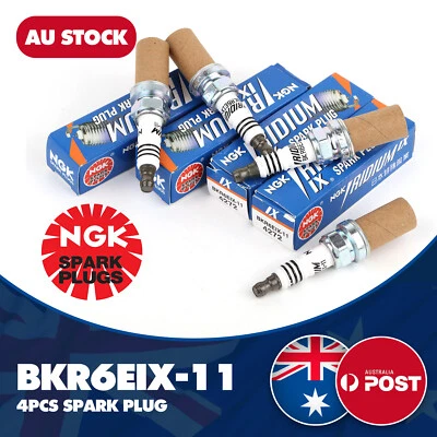NGK Iridium IX Spark Plug BKR6EIX-11 fits Proton Satria 1.6, 1.8 GTi - image 1 of 4