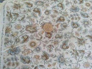 REGENCY SOMERSET BLUES BY CHRISTOPHER WILSON-TATE FOR MODA FABRICS. BLUE FAT 1/4 - Picture 1 of 2