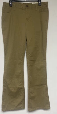 Tommy Hilfiger Mid Rise Bootcut Sz 10 Tall Tan  Womens dress pants NWT 34x33 - Image 1 of 4