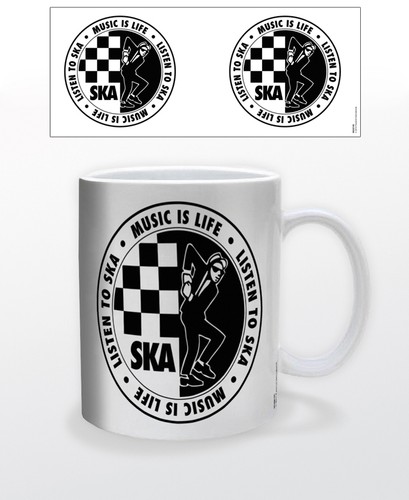 SKA 11 OZ COFFEE MUSIC MUSICIAN INSTRUMENT JAMAICA UK ROCK REGGAE ...