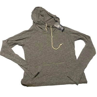 Sudadera con capucha para mujer GEAR For Sports con bolsillos gris talla XSmall suave peso ligero nueva con etiquetas Foto 1 de 4