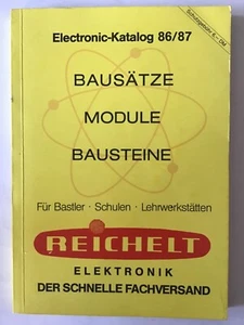 REICHELT ELEKTRONIK WILHELMSHAVEN KATALOG 1986/87 BAUSÄTZE MODULE BAUSTEINE - Bild 1 von 9