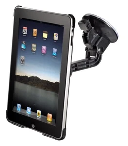 Hama Supporto A Ventosa Per Auto Con Cover Per Apple Ipad 4 3 2 - Foto 1 di 10