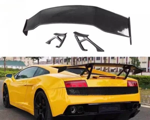 Real Carbon Fiber GT Rear Spoiler Wing For Lamborghini Gallardo LP550 LP570 - Picture 1 of 6